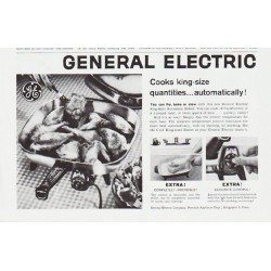 1959 General Electric Ad "gives you the extras"