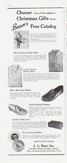 1959 L. L. Bean Vintage Ad 