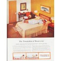 1959 Beautyrest Ad "The Temptation of Beautyrest"