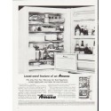 1964 Amana Refrigerator Ad "Least-used feature"