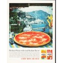 1964 Chef Boy-Ar-Dee Ad "Perfect Pizza"