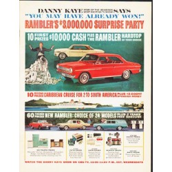1964 Rambler Ad "Danny Kaye"