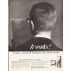 1964 Head & Shoulders Shampoo Ad "It works!"