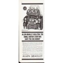 1963 Allen-Bradley Ad "Bulletin 709"