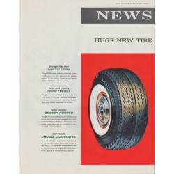1961 General Tire & Rubber Company Ad "News Bulletin"