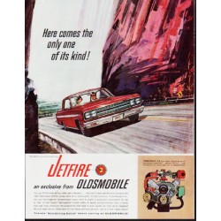 1963 Oldsmobile Ad "Jetfire" ... (model year 1963)