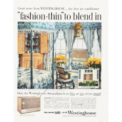 1957 Westinghouse Ad "fashion-thin"