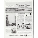 1957 Employers Mutuals of Wausau Ad "Great Salt Lake"