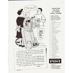 1957 The Saturday Evening Post Ad "That does it"