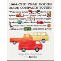 1964 Dodge Trucks Ad "1964 -- The Year Dodge Made Compacts Tough!"