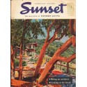 1953 Sunset Magazine Cover Page "P. L. Fahrney" ... August, 1953