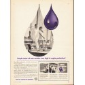 1953 Royal Triton Ad "Purple motor oil"