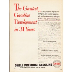 1953 Shell Gasoline Ad "The Greatest Gasoline"