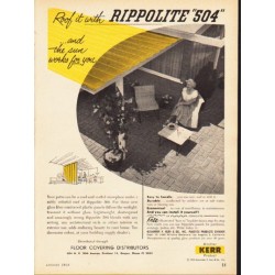 1953 Rippolite Ad "Rippolite "504""