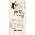 1953 Hotpoint Ad "two automatic washers in one"