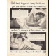 1953 Lady Pepperell Ad "Snug Fit Sheets"
