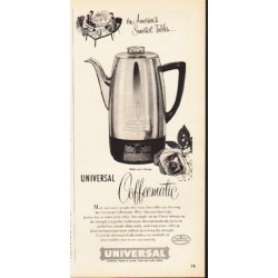 Coffee Maker:Universal Coffeematic 8-Cup Elec. Percolator - D