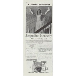 1961 Ladies' Home Journal Ad "Jacqueline Kennedy"