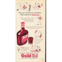 1953 Guild Wine Ad "The new wine flavor"