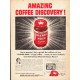 1953 Maxwell House Ad "Amazing Coffee Discovery"