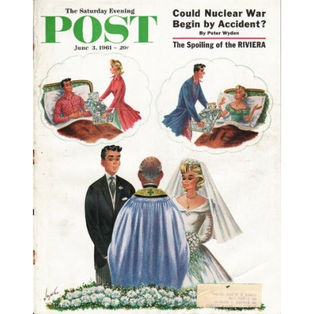 1961 Saturday Evening Post Cover Page ~ June 3, 1961