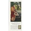 1961 Quaker State Motor Oil Ad "Symbol of protection"