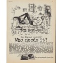 1961 Ladies' Home Journal Cookbook Ad "Who needs it?"