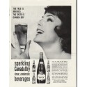1961 Canada Dry Ad "The Face Is America"