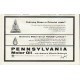 1961 Pennsylvania Motor Oil Ad "Ordinary Glass"