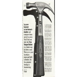 1961 True Temper Ad "Lay your hammer"