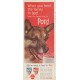 1961 Pard Dog Food Ad "treat the family to beef"