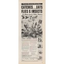 1961 Thoresen Ad "Eats Flies & Insects"