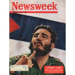 1962 Newsweek magazine Cover Page ~ October 22, 1962