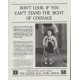 1961 Easter Seal Fund Ad "if you can't stand the sight of courage"