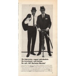 1962 Joseph & Feiss Ad "the impression"