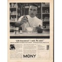 1962 Mutual Of New York Ad "No sale"