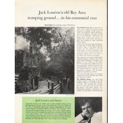 1976 Jack London Article "old Bay Area"