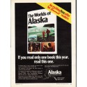 1976 Alaska Travel Ad "The Worlds of Alaska"