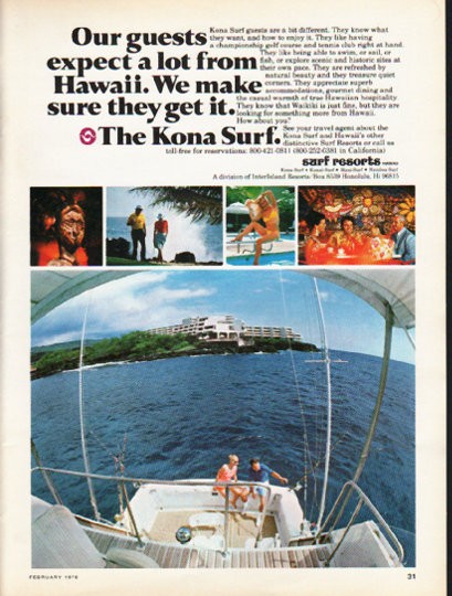 hawaii travel ad