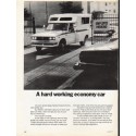 1976 Toyota Ad "A hard working economy car" ~ (model year 1976)
