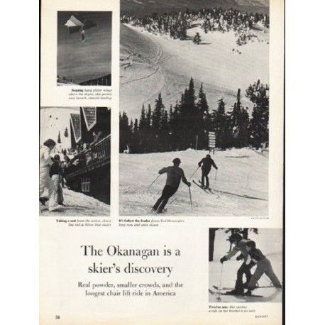 1976 Okanagan Article "skier's discovery"