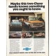 1976 Chevy Trucks Ad "two-Chevy family" ~ (model year 1976)