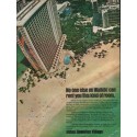 1976 Hilton Ad "No one else on Waikiki"