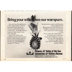 1976 Phoenix Travel Ad "Bring your wife"