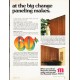 1976 Masonite Ad "For small change"