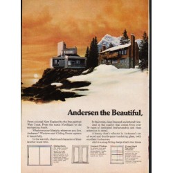 1976 Andersen Windowalls Ad "from sea to shining sea"