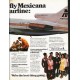 1976 Mexicana Airlines Ad "Six reasons"
