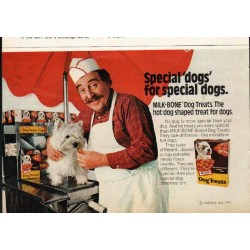 1976 Milk-Bone Ad "special dogs"