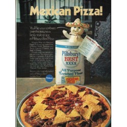 1976 Pillsbury Ad "Mexican Pizza"