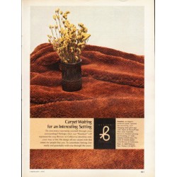 1976 Berven Carpet Ad "Carpet Waiting"